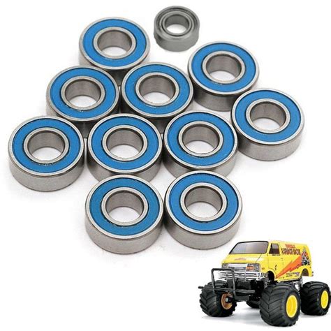 tamiya lunch box metal ball bearings|FastEddy Bearings Compatible with Tamiya Lunchbox 1/12th .